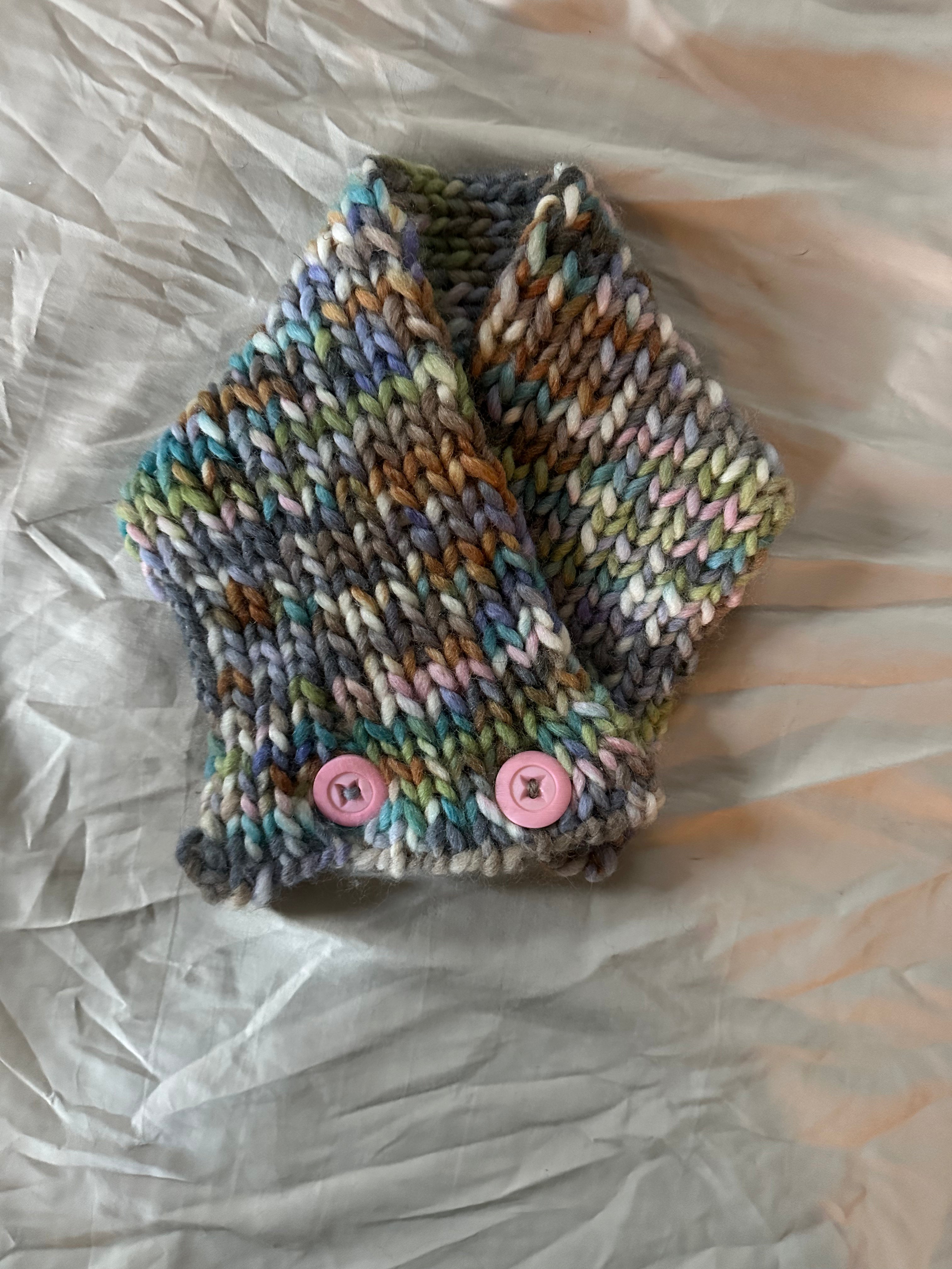 Neck warmer scarf